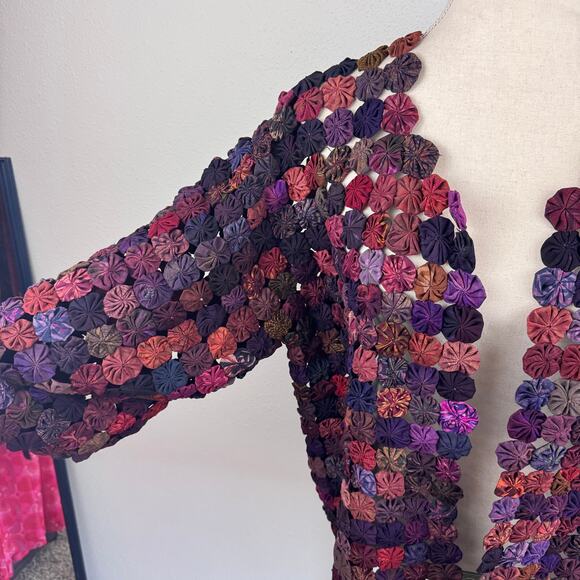 VTG Thai Silk Yo-Yo Jacket - Picture 3 of 6